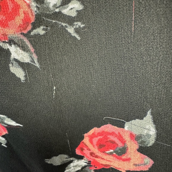 Women Lane Bryant flowy floral blouse sz xl - Picture 4 of 6